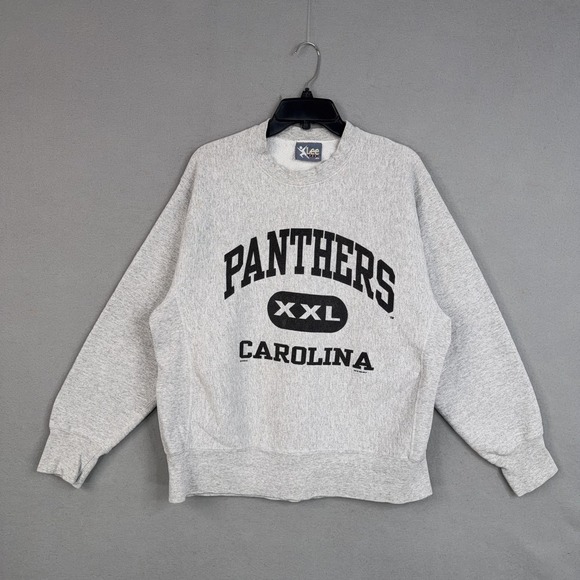 Lee Sport Other - Vintage Carolina Panthers Sweatshirt Mens Large Gray NFL Football Lee Sport 90s